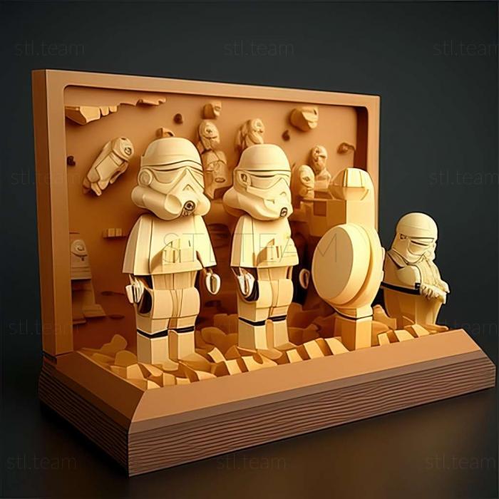 3D модель Гра Lego Star Wars The Complete Saga (STL)